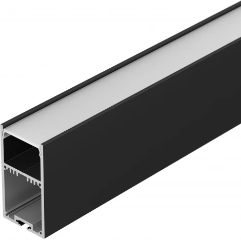 Профиль с экраном SL-LINE-3667-2500 BLACK+OPAL (Алюминий) 027987 Arlight SL-LINE