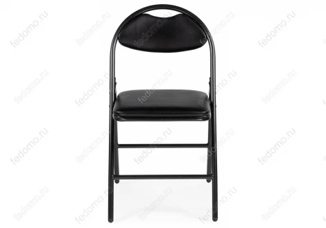 Стул Woodville на металлокаркасе Gika черный / темный мусс 454011