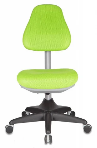 Кресло детское Бюрократ KD-2 салатовый TW-18 крестовина пластик