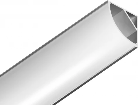Алюминиевый профиль угловой круглый для светодиодной ленты до 9,78мм Ambrella Illumination GP2100AL