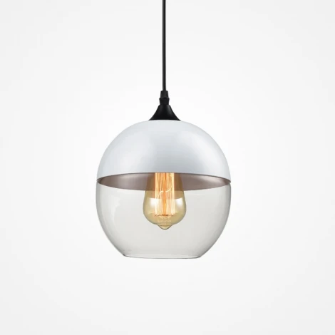 Подвесной светильник Nord C D20 White/Transparent ImperiumLoft Nord1 (101842-26) (220V, на проводе, шар)