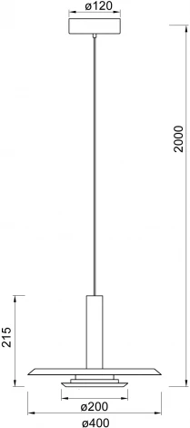 Подвесной светильник Mantra Tina 9001 (LED, 220V, на проводе, круглые)