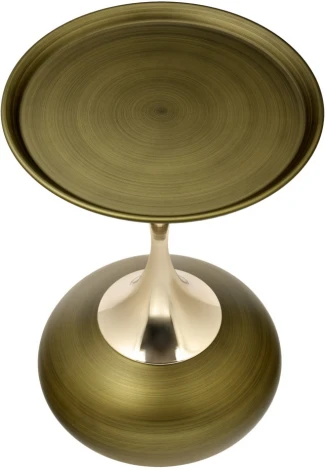 Кофейный столик Angel диам.40см x 55см, латунь, металл Bradexhome арт.FR 1028