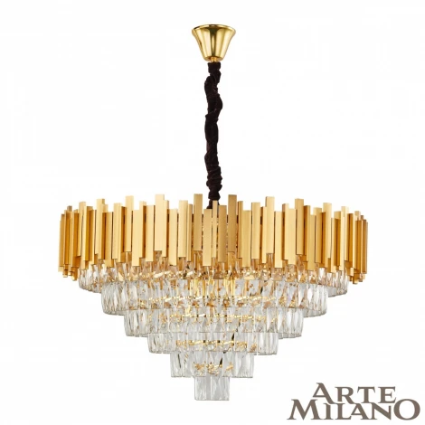 Подвесная люстра Arte Milano 41A.D800.H470.E14.15 G (220V, на цепи)