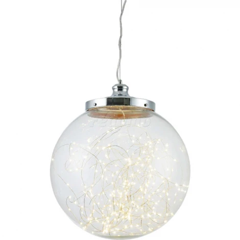 Подвесной светильник Freya Isabel FR6157-PL-24W-TR (LED, 220V, на проводе, шар)