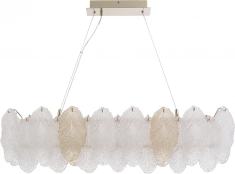 Подвесной светильник ST Luce Lightsome SL6135.233.01 золото/прозрачный, янтарный LED 1*24W 3000K (220V, на тросе)