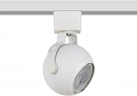Трековый светильник ЭРА TR35-GU10 WH (220V, шар)