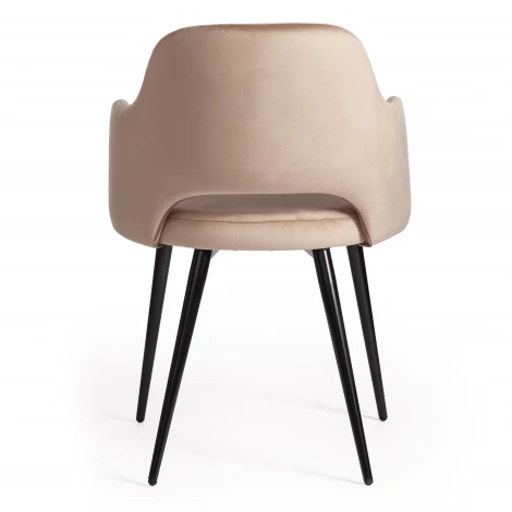 Кресло VALKYRIA (mod. 711) бежевый barkhat 5/черный (ткань/металл)