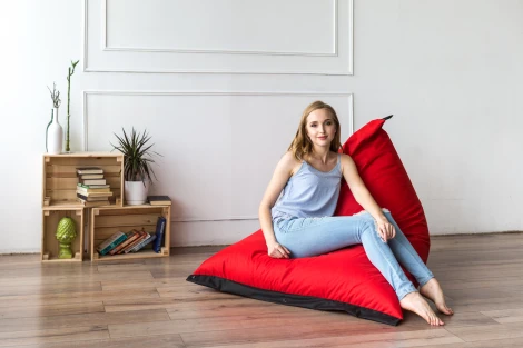 Кресло Dreambag Пирамида Красно-Черная (Классический) 3516801