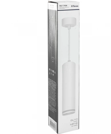 Подвесной светильник Feron ML1708 Barrel LUNA 48083 (220V, на проводе, круглые)