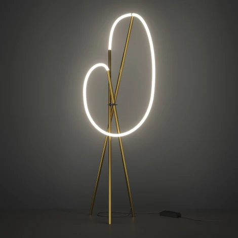 Торшер с гибким неоном Maytoni Crochet MOD369FL-L36BS3K (LED, 220V)