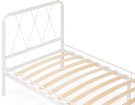 Односпальная кровать Woodville Иоханна 18 90х200 белая 511600