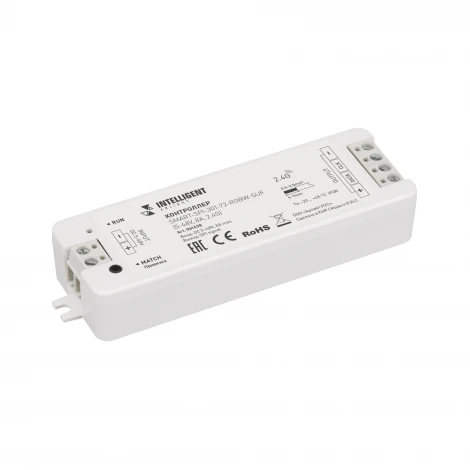 INTELLIGENT ARLIGHT Контроллер SMART-SPI-301-72-RGBW-SUF (5-48V, 8A, 2.4G) (IARL, IP20 Пластик) 061638