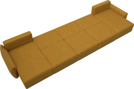 Диван п-образный Лига-051 НПБ МегаЛонг Лига Диванов (Велюр) арт.128743