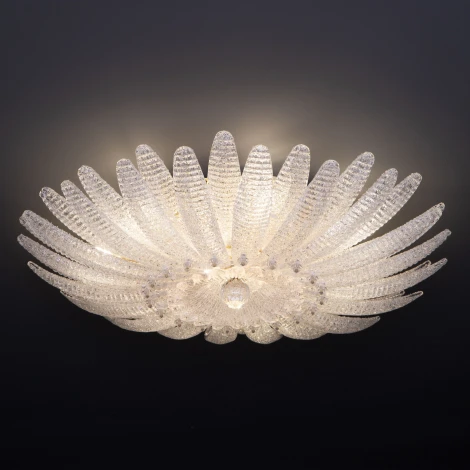 Потолочная люстра Eurosvet Flowers 101015/10 латунь Smart