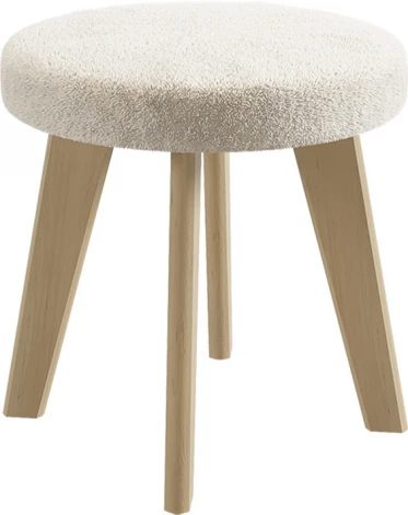 Набор детский Единорожка Mebelson (ЛДСП,Зеркало,Ткань/Светлое дерево,Белый) арт.MK-0020.2707