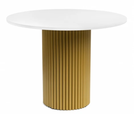 Кухонный стол Notta Барел (Металл,МДФ/Белый) арт.615164