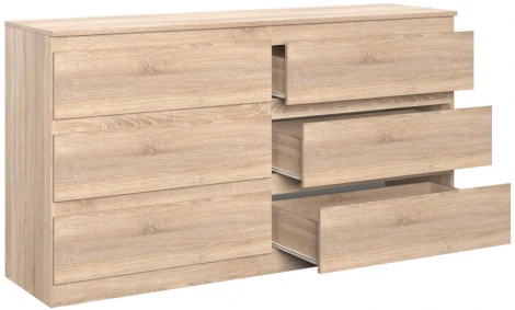 Комод Woodville Рунтроп Т-6 дуб сонома 507440