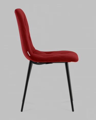 Стул Одди Diamond велюр красный Stool Group арт.УТ000041447