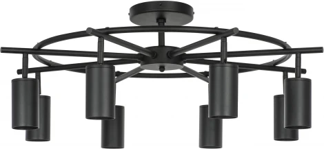 Люстра потолочная на штанге Rullo LR718378 (571718+214437-8) (220V, круглые)