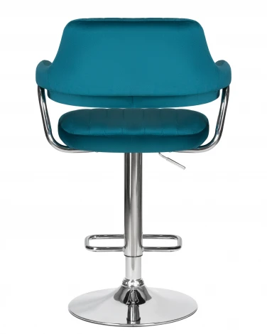 Набор 2 шт стул барный DOBRIN CHARLY (морской волны велюр (MJ9-99))