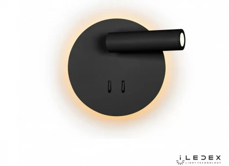 Бра iLedex Tanki ER0569Y BK