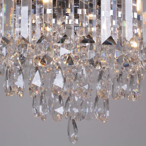 Потолочная люстра хрустальная на штанге Reluce 90183-0.3-06 CR (220V)