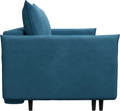 СКАНДИ Диван тканевый прямой синий D1 furniture арт.AAA41309020