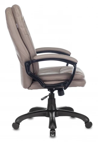 Кресло руководителя Бюрократ CH-868N серый эко.кожа крестовина пластик
