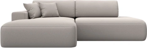 Диван угловой Лига-036 НПБ Модерн левый угол Лига Диванов (Замша) арт.127782L