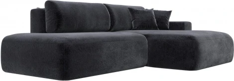 Диван угловой Лига-036 НПБ Модерн правый угол Лига Диванов (Велюр) арт.127783