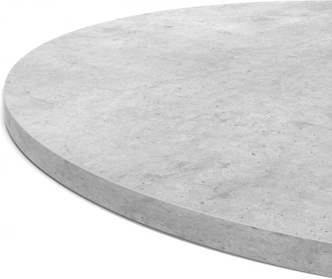 Стол Sheffilton SHT-TU43/TT 90 ЛДСП черный муар/бетон чикаго светло-серый