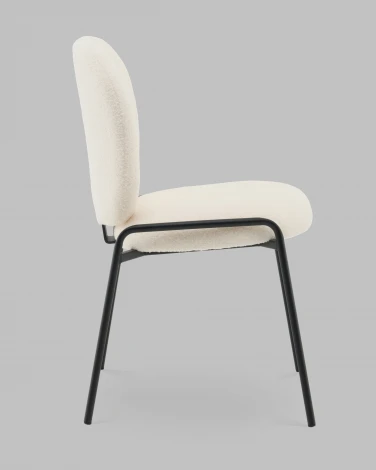 Стул Моллек букле молочный Stool Group арт.УТ000041520