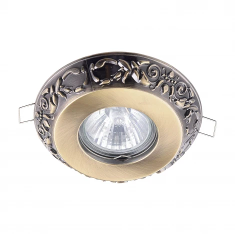 Встраиваемый точечный светильник Maytoni Metal Classic DL300-2-01-BS