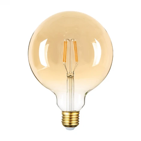 Светодиодная лампа FILAMENT 10Вт 2400K Е27 Wolta WF-G125-10W2.4KE27