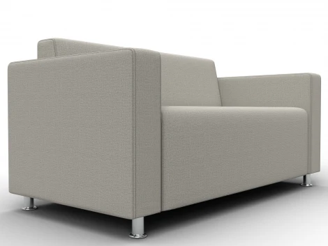 Диван прямой Лига-093 ВН (ДСП,Брус,Фанера,Рогожка/Бежевый) Лига Диванов 134953