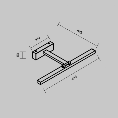 Подсветка для картин Maytoni Bris MIR008WL-L12W4K (LED, 220V)