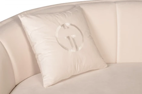 102AN-33822 Диван двухместный бежевый 187*106*79см (без канта) Garda Decor