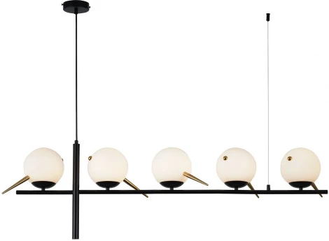 Подвесной светильник Favourite Tior 4106-5P (220V, на проводе, шарики)