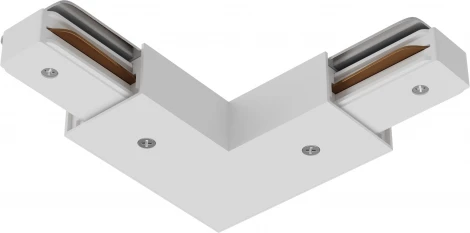 Угловой коннектор питания с вводом питания Unity (однофазный) белый Maytoni Accessories for tracks Unity TRA001CLB-11W (220V)