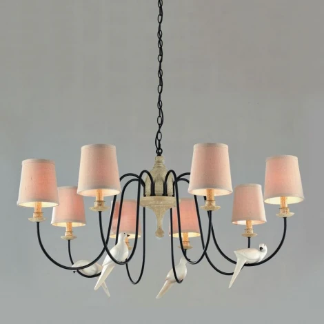 Подвесная люстра с птичками Loft It Birds LOFT1029A-8