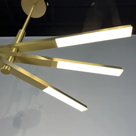 Потолочная люстра на штанге Orton На 3 D96 Gold Imperiumloft 241024-26 (241024-26) (LED, 220V)