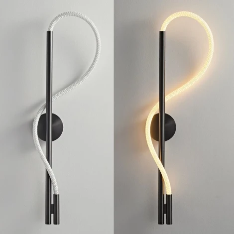 Настенный светильник с гибким неоном Glorify Optic Cord A By ImperiumLoft Glorify_Optic_Cord_01 (LED, 220V)