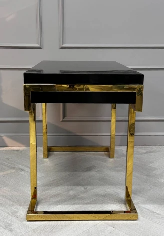 Стол-консоль IST-CASA Атлас МС9002-120В, 120х60х78 см, черный глянцевый