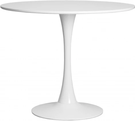 Стол обеденный MIA (белая столешница, белое основание) Dobrin 219TD-LMZL MIA, цвет столешницы белый, основания белый