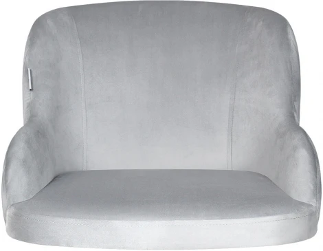 Стул барный Sheffilton SHT-ST39-1/S29 серое облако/белый муар