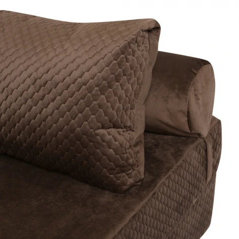 Бескаркасный диван Dreambag PuzzleBag Коричневый XL 4924200