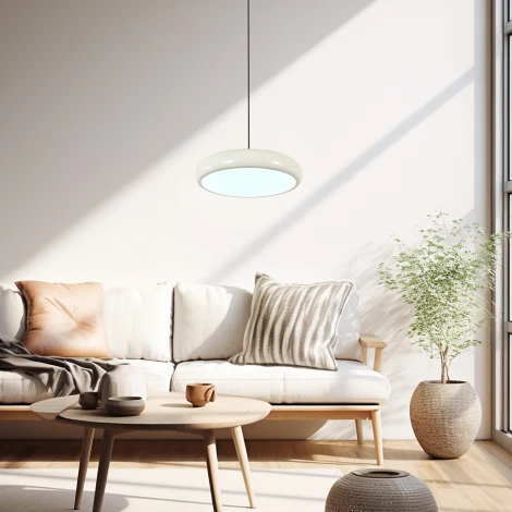 Подвесной светильник Escada 10304/1LED Black/White