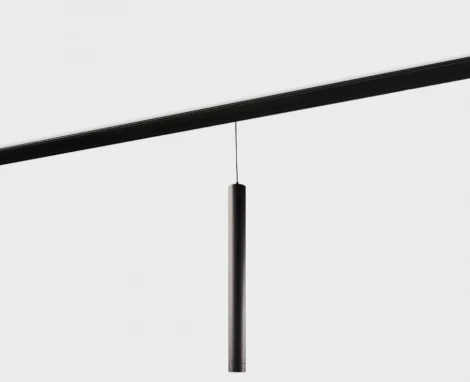 Трековый светильник магнитный 6W 48V Italline IT012-5029 black 3000K (LED, круглые)