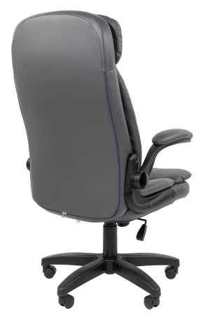 Офисное кресло Chairman 533 Россия экокожа серый